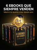6 E-books que venden - Logra ventas aunque no sepas que vender